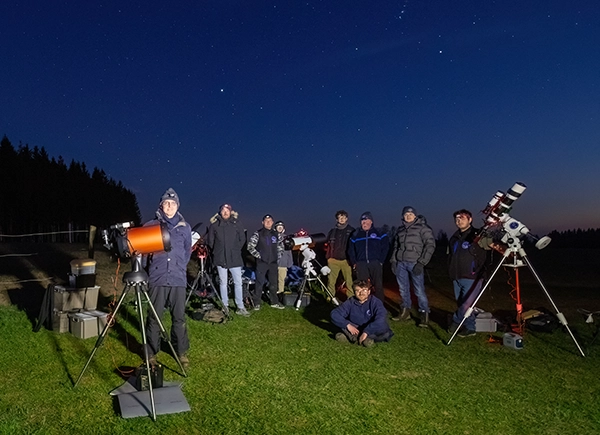 Ambiance à l'observatoire de La Fosse