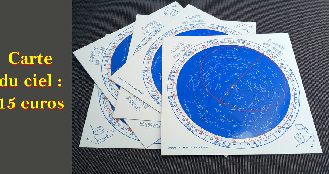 CARTE DU CIEL A VENDRE