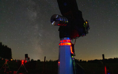 L&rsquo;ASTROGRAPHE DE 500 MM AU TRAVAIL