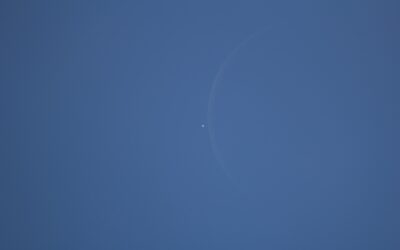OCCULTATION DE VENUS PAR LA LUNE…ENCORE UN MOMENT MAGIQUE PASSE A OBSERVER LE CIEL !