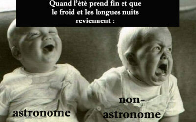 UN PEU D’HUMOUR ASTRONOMIQUE…