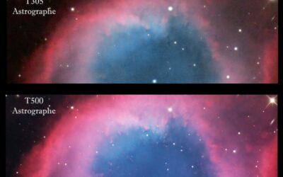 COMPARATIF ENTRE L&rsquo;ASTROGRAPHE DE 305 MM ET l&rsquo;ASTROGRAPHE DE 500 MM
