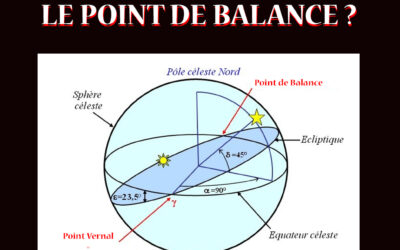 QU’EST-CE QUE LE POINT DE BALANCE ?