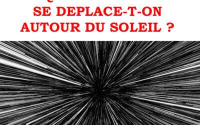 A QUELLE VITESSE SE DEPLACE-T-ON AUTOUR DU SOLEIL ?