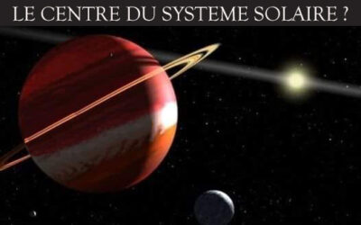 LE CENTRE DU SOLEIL EST-IL LE CENTRE DU SYSTEME SOLAIRE ?