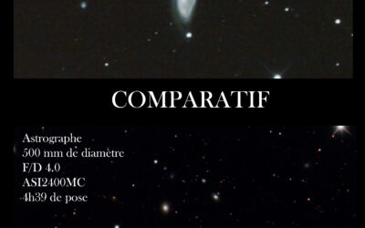 LES GALAXIES DU HERON : LE COMPARATIF