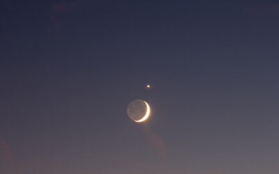 CONJONCTION DE LA LUNE ET DE VENUS